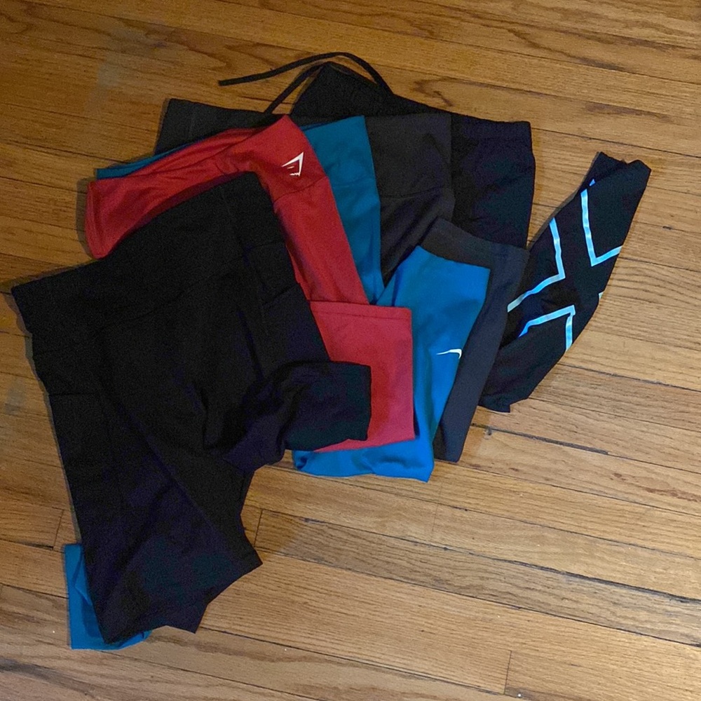 Bundle of 5 Large Ladies’ Leggings Different Brands & lengths. Stock Up! 🤸‍♀️